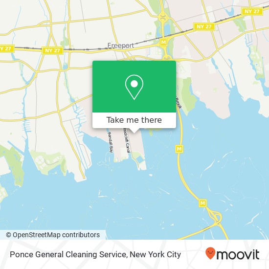 Ponce General Cleaning Service map