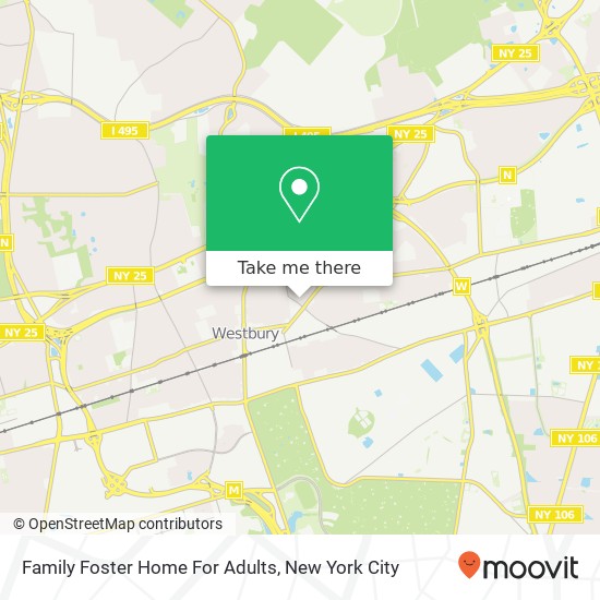 Family Foster Home For Adults map