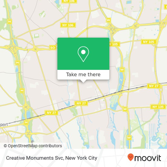 Creative Monuments Svc map