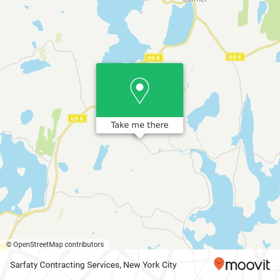 Sarfaty Contracting Services map