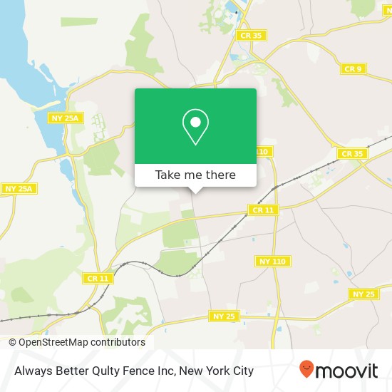 Mapa de Always Better Qulty Fence Inc