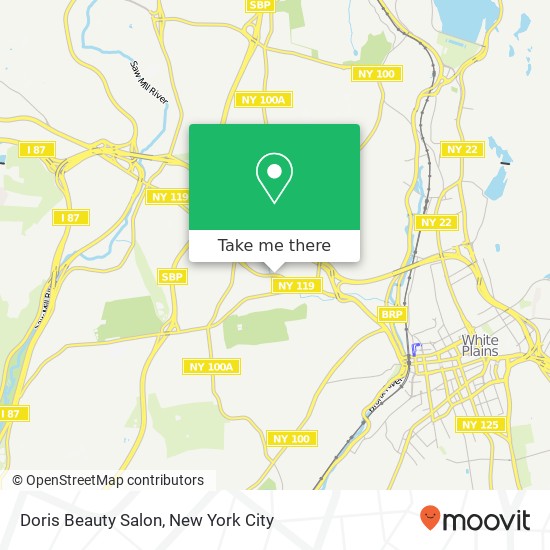 Mapa de Doris Beauty Salon