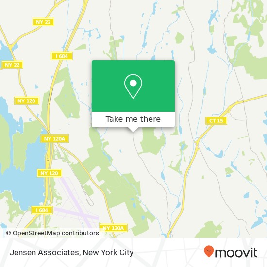 Jensen Associates map