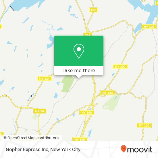 Gopher Express Inc map