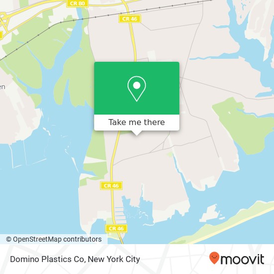 Mapa de Domino Plastics Co