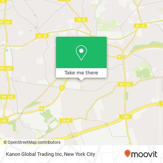 Mapa de Kanon Global Trading Inc