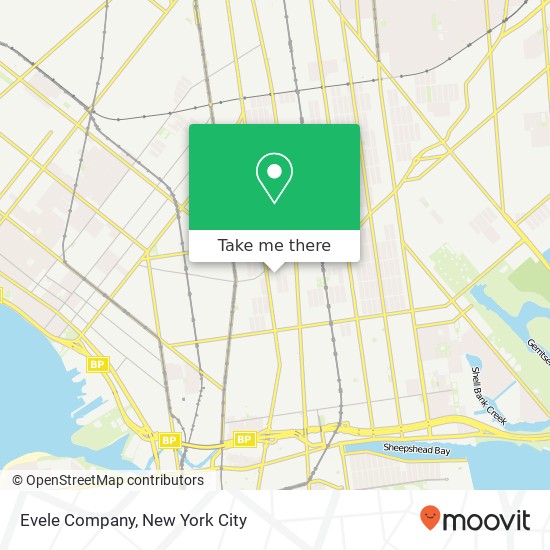 Evele Company map