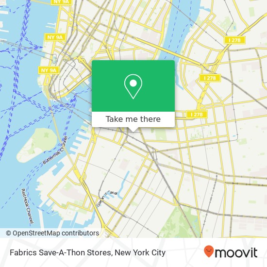 Fabrics Save-A-Thon Stores map