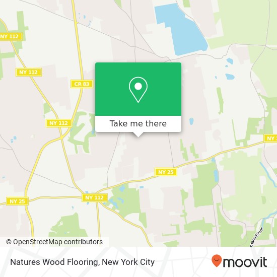 Natures Wood Flooring map