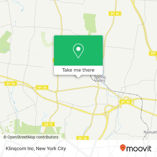 Klinqcom Inc map