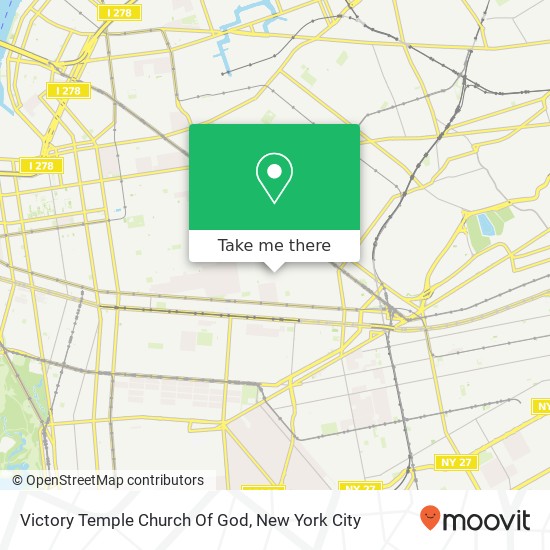 Victory Temple Church Of God map