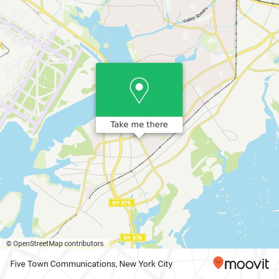 Mapa de Five Town Communications
