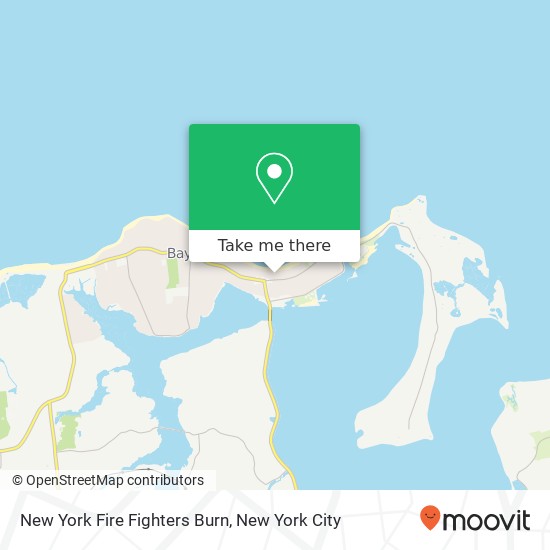 New York Fire Fighters Burn map