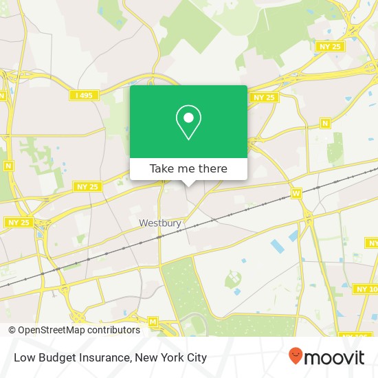 Low Budget Insurance map