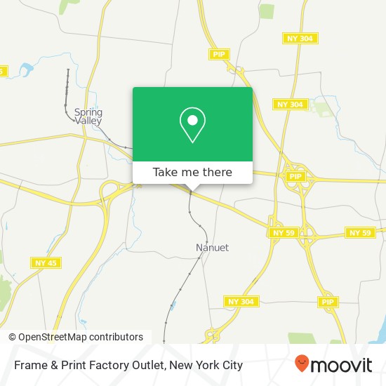 Mapa de Frame & Print Factory Outlet