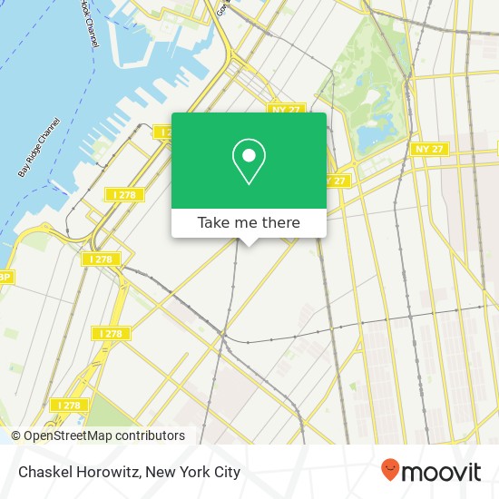 Chaskel Horowitz map