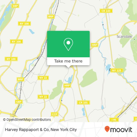 Mapa de Harvey Rappaport & Co