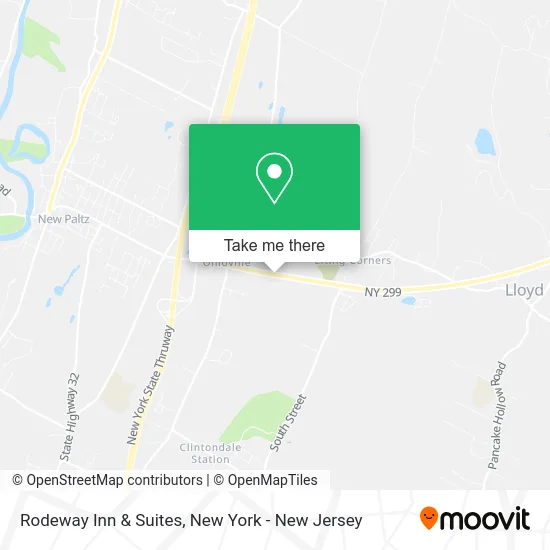Rodeway Inn & Suites map