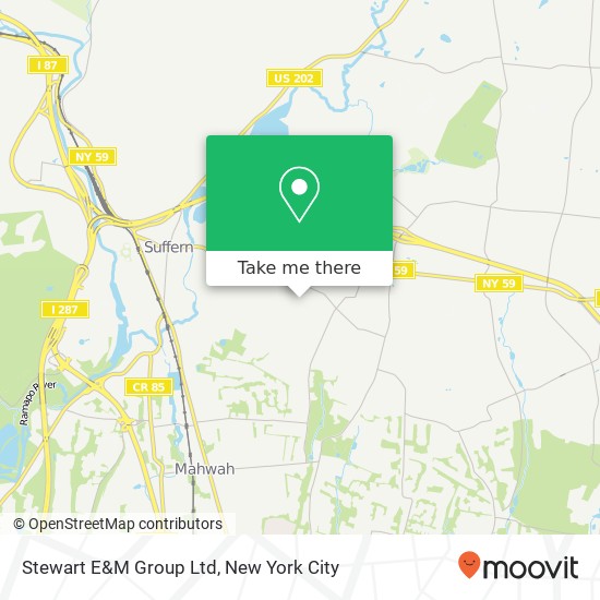 Stewart E&M Group Ltd map