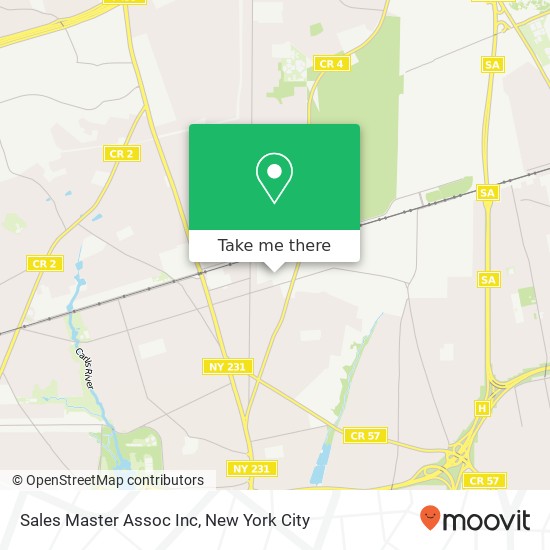 Sales Master Assoc Inc map