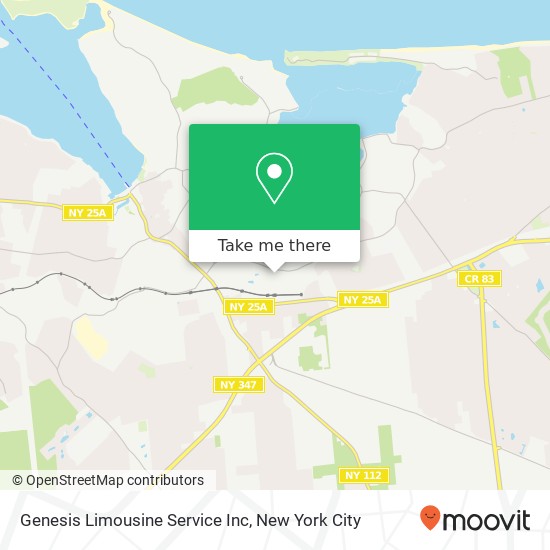 Genesis Limousine Service Inc map