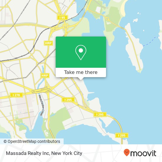 Massada Realty Inc map