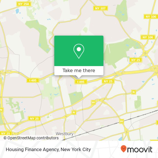 Mapa de Housing Finance Agency