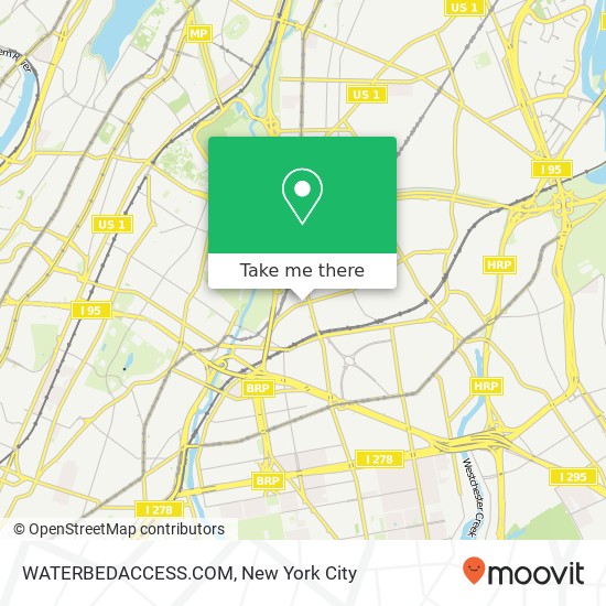 WATERBEDACCESS.COM map