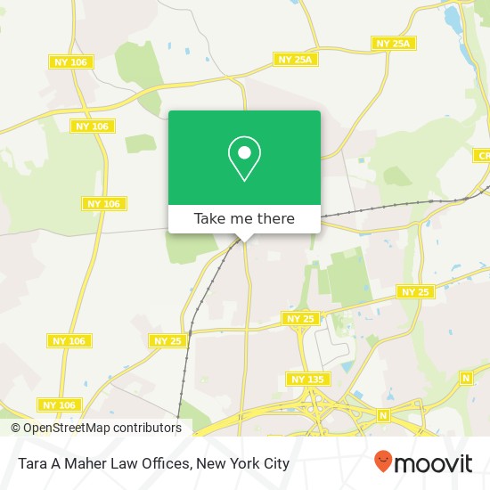 Tara A Maher Law Offices map