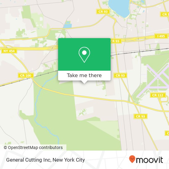 Mapa de General Cutting Inc