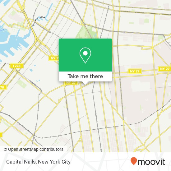 Capital Nails map