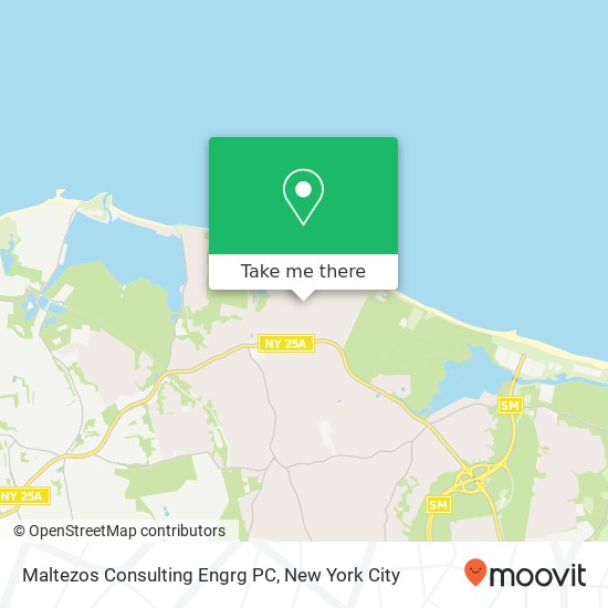 Mapa de Maltezos Consulting Engrg PC