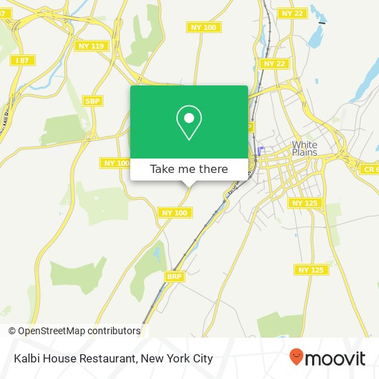 Kalbi House Restaurant map