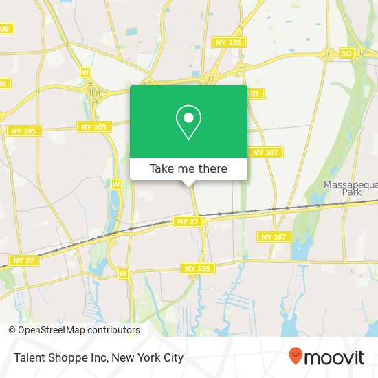 Mapa de Talent Shoppe Inc