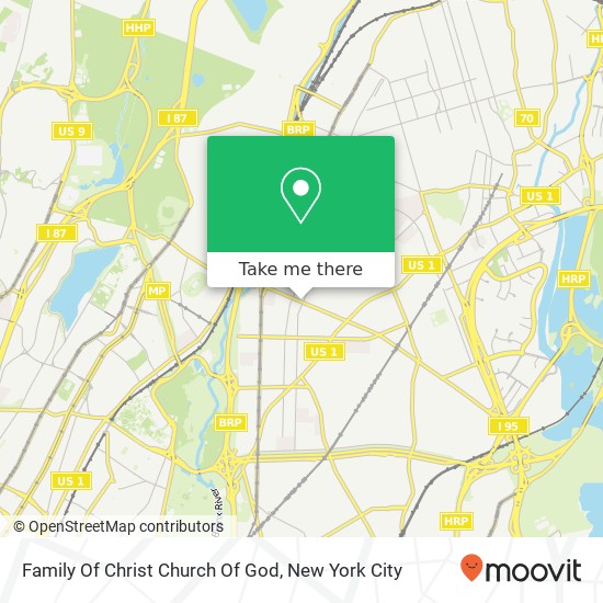 Mapa de Family Of Christ Church Of God