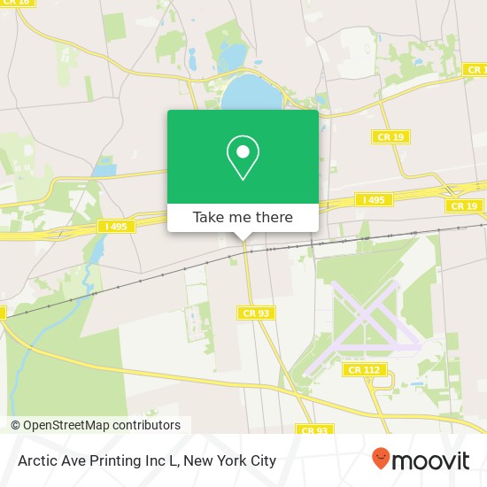 Mapa de Arctic Ave Printing Inc L