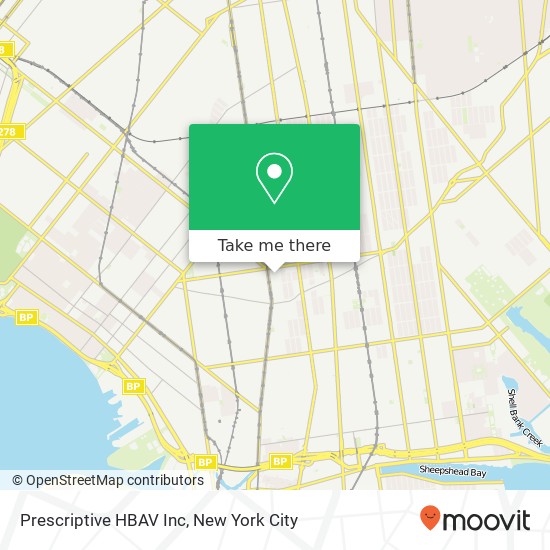 Prescriptive HBAV Inc map