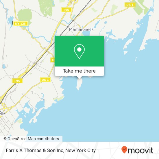 Farris A Thomas & Son Inc map