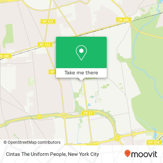 Cintas The Uniform People map