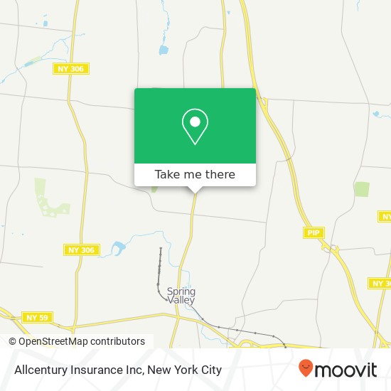 Allcentury Insurance Inc map