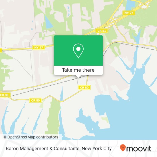 Baron Management & Consultants map