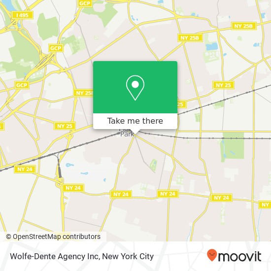 Wolfe-Dente Agency Inc map