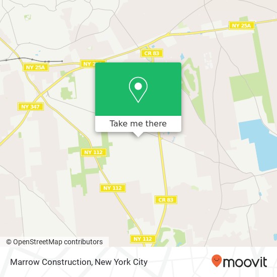 Mapa de Marrow Construction