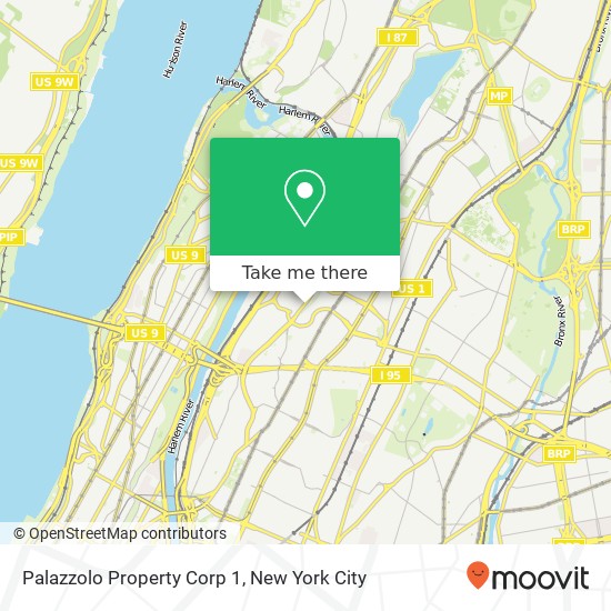 Palazzolo Property Corp 1 map