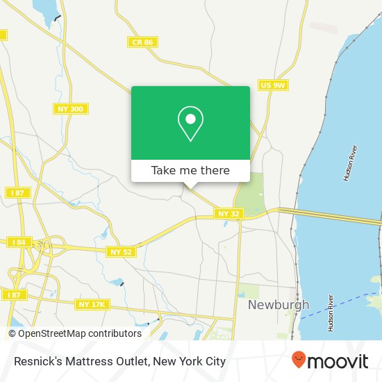 Mapa de Resnick's Mattress Outlet