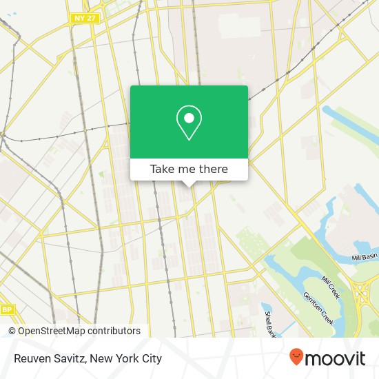 Mapa de Reuven Savitz