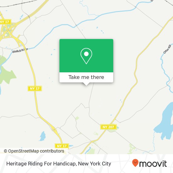 Heritage Riding For Handicap map