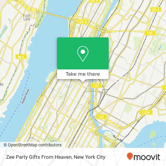 Zee Party Gifts From Heaven map