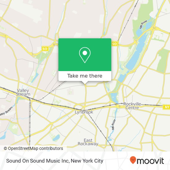 Sound On Sound Music Inc map