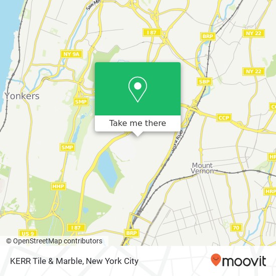 KERR Tile & Marble map